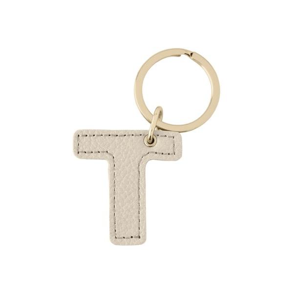 キーホルダー アルファベットキーホルダー　T