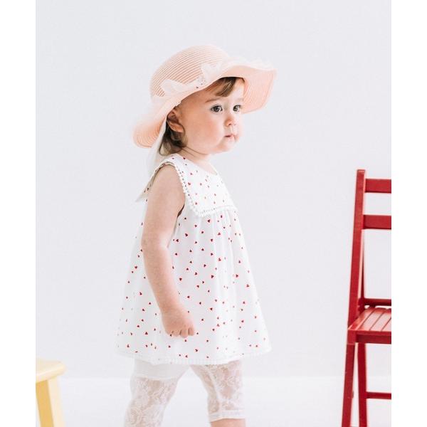 チュニック ハート柄チュニック キッズ 子供服 女の子