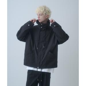 ブルゾン アウター High neck teck blouson - ハイネックテックブルゾン メンズ
