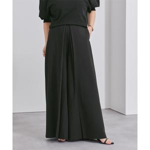 ワイドパンツ パンツ フロントタックハイウエスト...の商品画像