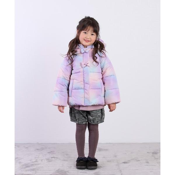 ダウン アウター 「フード取り外し可」中綿ジャケット キッズ 子供服 女の子