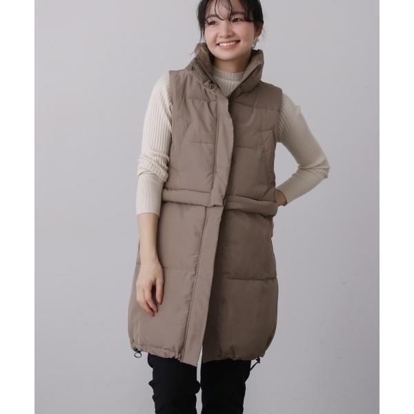 ダウンベスト ベスト マルチWAY中綿ベスト レディース