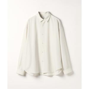シャツ 「LUXURY+EASY」ラグイージー/オーバーサイズドレープシャツ メンズ