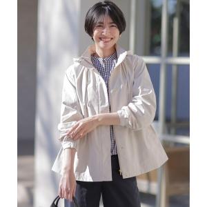 コート アウター 「撥水・洗える」Artirosa テントライン ショート丈 コート レディース