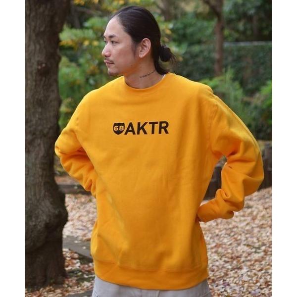 トレーナー スウェット AKTR 68xAKTR LOGO CREW SWEAT（アクター シックス...