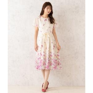 Rose Tiara（ローズティアラ） ワンピース オーガンジーフロッキー