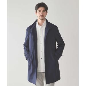 ステンカラーコート コート 「UNION STATION by MEN'S BIGI」バーズアイスタンドコート メンズ