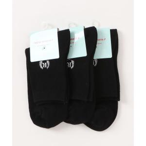 靴下 「repipi armario/レピピアルマリオ」　ガールズ3Pソックス　スクールソックス　13cm丈 キッズ 子供 女の子