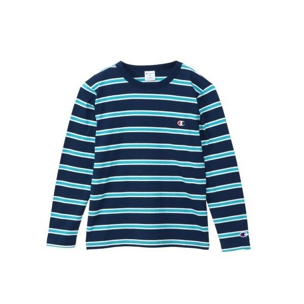 チャンピオン tシャツ Champion/チャンピオン　BORDER LONG SLEEVE T-S...