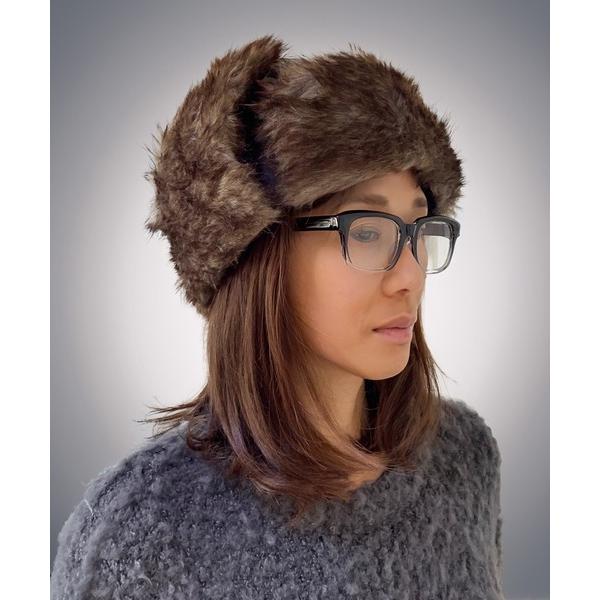 キャップ 帽子 フェイクファー ミリタリー フライトキャップ 耳当て ARMY キャップ イヤーマフ...