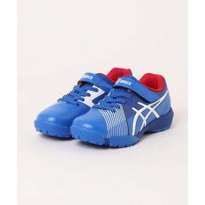 スニーカー ASICS LAZERBEAM アシックスレーザービーム FJ-MG「軽量」サッカーテイストモデル キッズスニーカー 通学 運動会 1本ベ