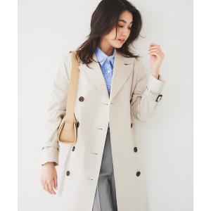 ESTNATION（エストネーション） トレンチコート 36 ネイビー