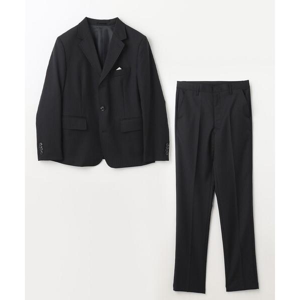 フォーマル 発表会 卒園式 入学式 「140-170cm」ストライプ セットアップ キッズ 子供服