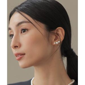 イヤリング スリーフェイクパールイヤリング レディースの買取情報