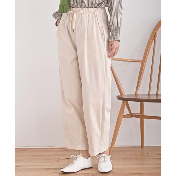 パンツ ストレッチコクーンパンツ レディース