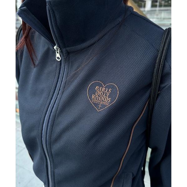 ジャージ パイピングトラックジャケット レディース