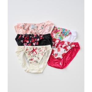 ショーツ 色んなデザインが入ったサニタリー5枚セット