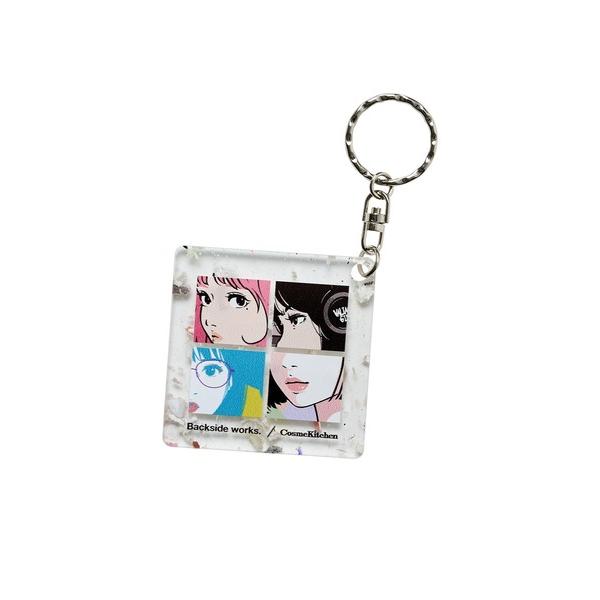 コスメキッチン Cosme Kitchen / 「Backside works.」アクリルキーホルダ...