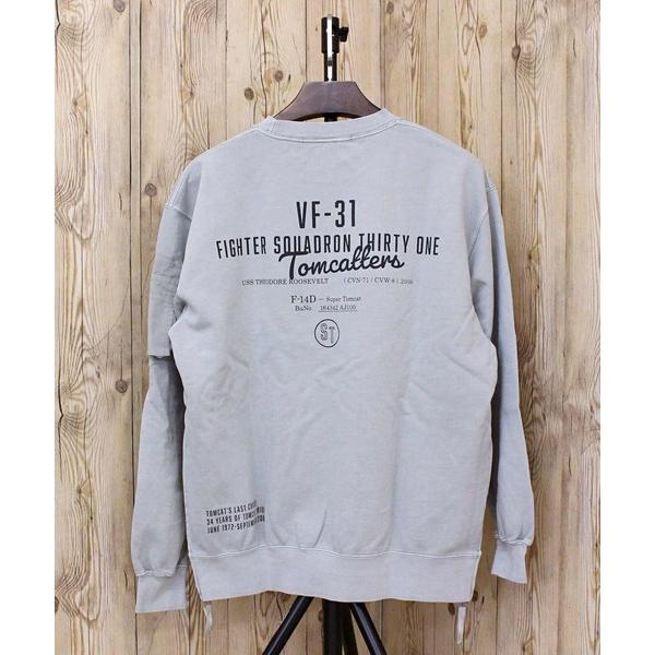 トレーナー スウェット FADE WASH MIL. POCKET メンズ レディース