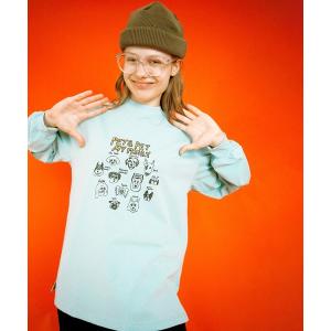tシャツ HUMAROUS rakugaki dog Tee レディース メンズ