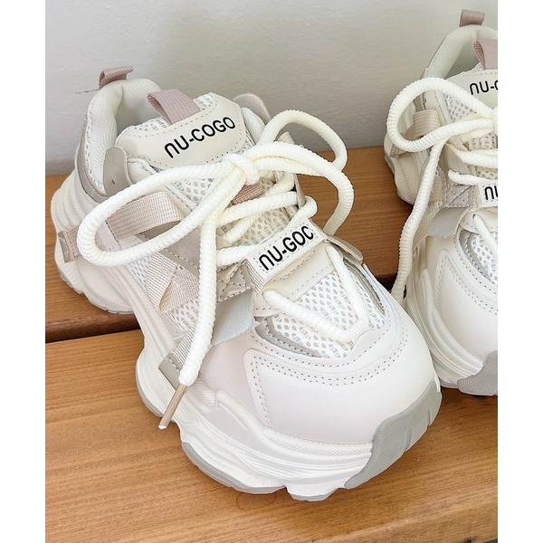 スニーカー ボリュームダッドスニーカー レディース