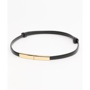 ベルト スティックバックルホソベルト319536 レディース