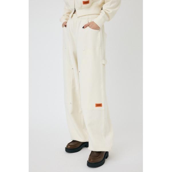 スウェットパンツ ジャージ UOM DOUBLE KNEE スウェットパンツ レディース