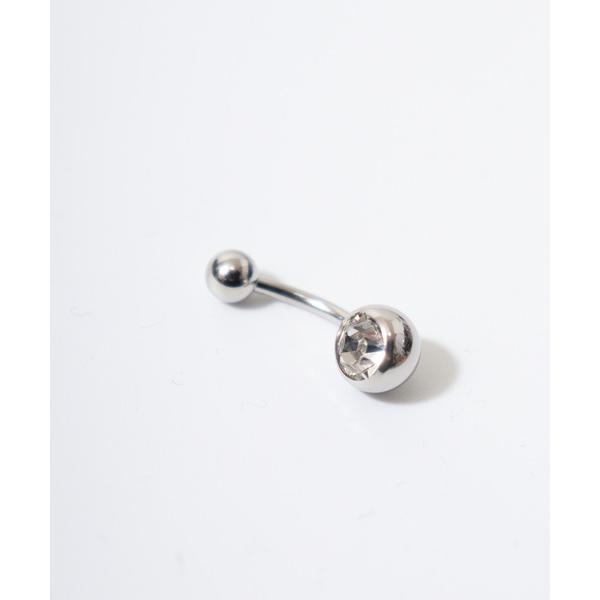 ピアス EVER METAL サージカルステンレス 316L アレルギー対応 ボディピアス へそピア...