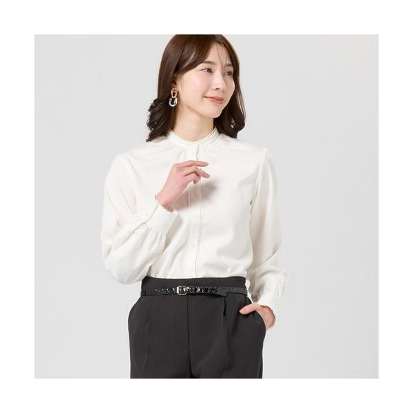 ブラウス シャツ COFREX ピコレース レディース長袖シャツ レディース