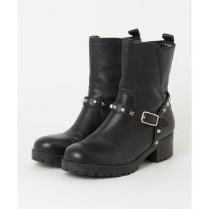 「NINE WEST」 ショートブーツ US7 ブラック レディース