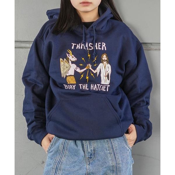 パーカー TOY MACHINE B.T.H HOODIE SWEAT PARKA/スラッシャー前面...