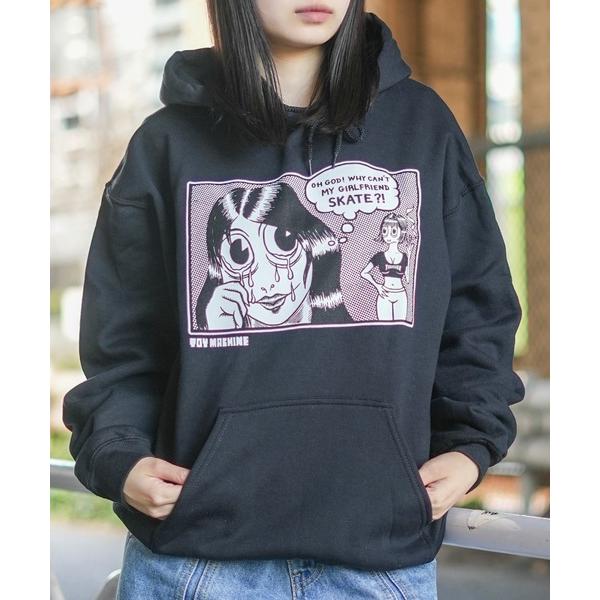 パーカー TOY MACHINE GIRLFRIEND HOODIE SWEAT PARKA/スラッ...