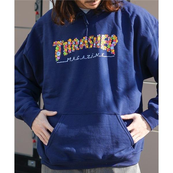 パーカー SMILE BY SPANKY HOODIE SWEAT PARKA/スラッシャー前面プリ...