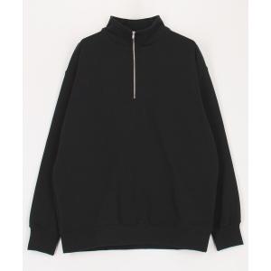トレーナー スウェット HEAVY WEIGHT HALFZIP SWT 15oz/15オンス ヘビーウェイト ハーフジップ スウェット/リラックスフィット メンズ