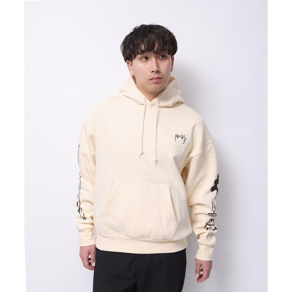 パーカー 「復刻」”FLOWER” norahi 裏起毛パーカー レディース メンズ