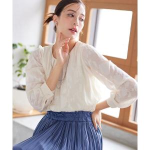 自由区（ジユウク） ブラウス シャツ ハイツイストビエラフロント