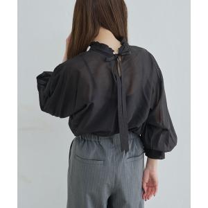 ブラウス シャツ 入学式 卒業式 ボウタイブラウ...の商品画像