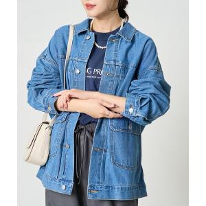 LOOSEシルエットデニムGジャン　ヴィンテージブルー LOOSEシルエットデニムGジャン ヴィンテージブルー 【公式通販】