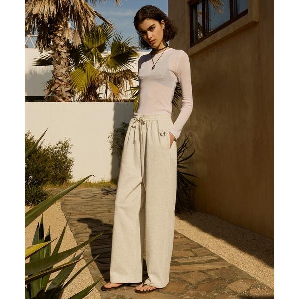 パジャマ ルームウェア 「AMERIA ANDERSON」wide leg straight swe...