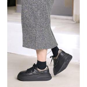 スニーカー ASH/アッシュ「ICONE」厚底ホワイトスニーカー 5.5cmヒール プラットフォーム レディース