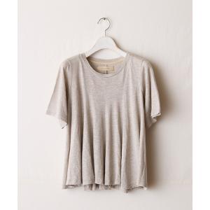 tシャツ flared t-shirt レディース