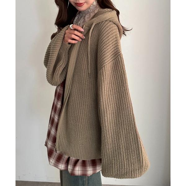 ニット セーター ニットパーカー「ZOZOTOWN限定アイテム」 レディース メンズ