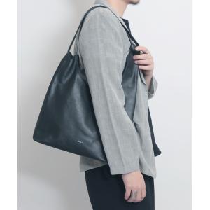 トートバッグ 「YArKA/ヤーカ」 real leather 2way design marche  bag 「wam5」 / リアルレザー２ウェイ