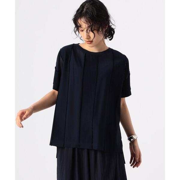 tシャツ ビックストライプ ビックサイズプルオーバー レディース