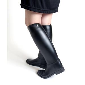 「meduse」 レインブーツ 37 ブラック レディース