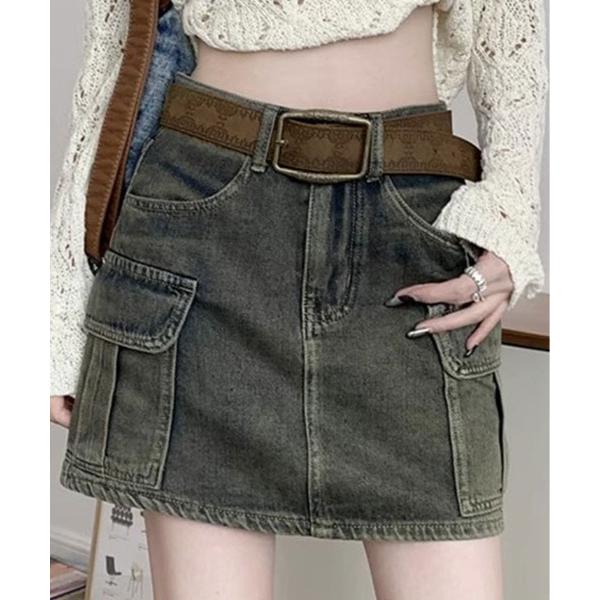 ベルト 幾何学柄 エンボス レザー ベルト レディース