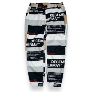 ディセンバーメイTricolor windproof pants / MAN ディセンバーメイTricolor windproof pants / MAN DECEMBERMAY