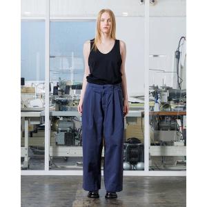VOAAOV（ヴォアーブ） パンツ DOUBLE FACE GARMENT DYE Tapered Pants