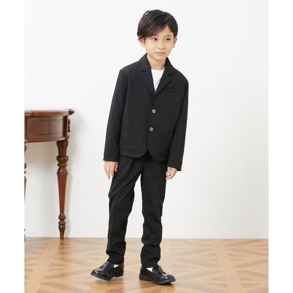 フォーマル 発表会 卒園式 入学式 「卒園　入学　卒業」カットソーセットアップスーツ２点セット（ジャ...