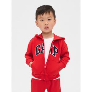 パーカー  babyGap リラックス GAPロゴ ジップアップパーカー キッズ 子供服 男の子 女の子